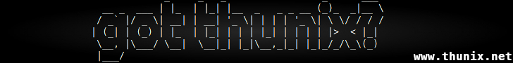 ☣ thunix ☣