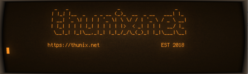 ☣ thunix ☣
